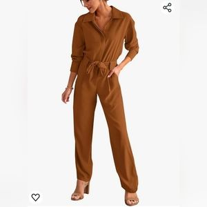 Long Sleeve Jumpsuit Large
